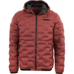 Pánská zimní bunda ALPINE PRO LOOB L Vínová, Černá