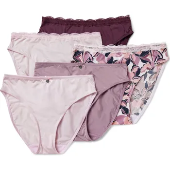 Kalhotky 705703 - Tchibo - Kalhotky 5 ks - pro ženy - vel. L 44/46 - barva: růžová