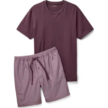 712599 - Tchibo - Krátká pyžamová souprava - pro muže - vel. L 52/54 - barva: bílá