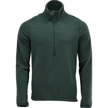 Pánská mikina MASCOT® Mikrofleecová mikina s krátkým zipem Lesní zelená Velikost: 3XL