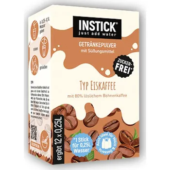 Iontový nápoj Instick 12x Instick nápoj bez cukru 2g Varianta: ice coffee