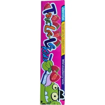 Zubní nit DENTAL TRA-LA-LA KIDS: Dětská zubní pasta s příchutí LESNÍCH JAHOD 50ml K1471