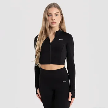 Dámská mikina Exalted dámská lehká bunda Elite - černá Velikost: XXS