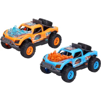 autíčko Wiky Vehicles Auto terénní na setrvačník s efekty 15 cm