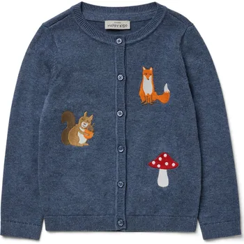 Kojenecké oblečení 703194 - Tchibo - Pletený svetr pro miminka - pro miminko - vel. 74/80 - barva: modrá