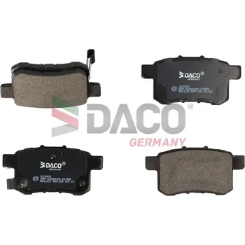 Brzdová destička Sada brzdových destiček, kotoučová brzda DACO 323902