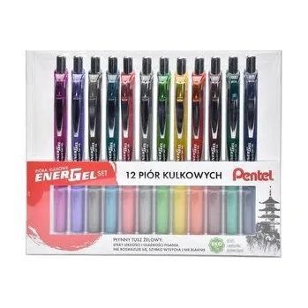 Dětské zboží Pióra kulkowe zestaw 12 kolorów PENTEL
