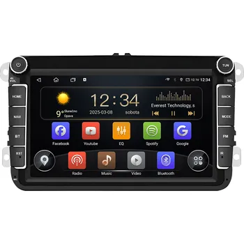 Autorádio 1350/RAM2 Isudar 2DIN autorádio T72-VW0803F Android s GPS Varianta: RAM 8GB, ROM 128GB