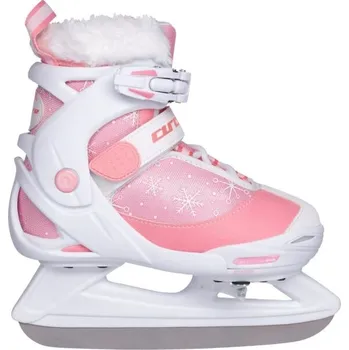 Zimní brusle Dívčí lední brusle Arcore PRINCESS 29-32 Bílá, Růžová, Stříbrná