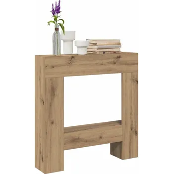 vidaXL Krbová obestavba 81 x 18 x 82 cm kompozitní dřevo [854604] Barva: dub artisan