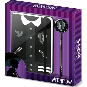 Diář Set WEDNESDAY Varsity - Diář a pero