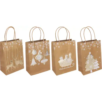 Dárková taška Dárková taška L 25x33x12 cm VÁNOCE