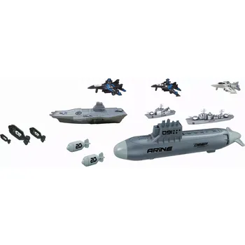 autíčko Ponorka s odpalovačem torpéd – herní set 28 cm