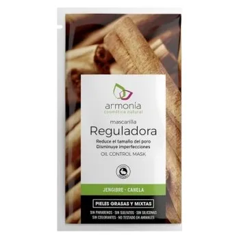 Pleťová maska ARMONIA: Regulační pleťová maska se zázvorem a skořicí 10g K1553