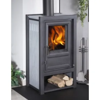 Krbová kamna Globe-Fire Luna II L šedý kámen
