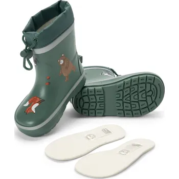 Dívčí holínky 704316 - Tchibo - Dětské gumové holínky - vel. 22-23 - barva: zelená