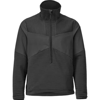 Pánská mikina MASCOT® Fleecová mikina s krátkým zipem a podšívkou Černá Velikost: L