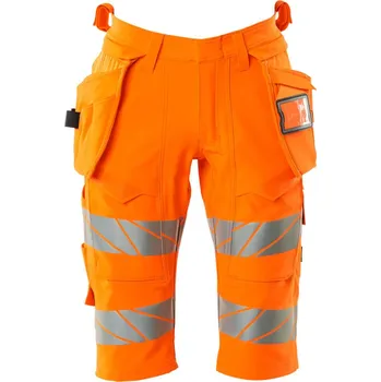 MASCOT® Dlouhé šortky se závěsnými kapsami Hi-vis oranžová Velikost: 47