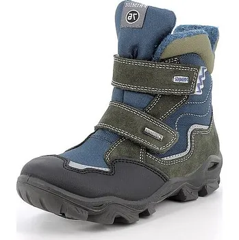 Dětská sportovní obuv PRIMIGI chlapecká kotníková obuv 8892611 modrá GORETEX 36