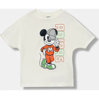 Dívčí tričko Dětské tričko adidas JL9169 béžová 01X, vel. 98