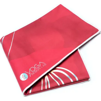 722396 - Tchibo - Ručník na podložku na jógu Yoga Design Lab - barva: červená
