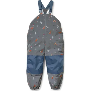 Pláštěnka 702876 - Tchibo - Dětské termokalhoty do deště s reflexními designovými prvky - pro ženy - vel. 98/104 - barva: modrá/s potiskem