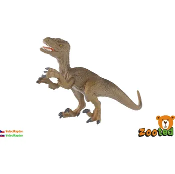 Hračka ZOOted Velociraptor dinosaurus zooted plast 16cm