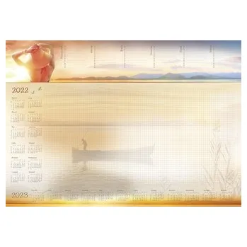 Kalendář Planer 2022 A2 z listwą Lato T-1-A2-1