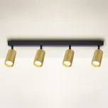 Brilagi - LED Stmívat. bodové svítidlo SELE GOLDEN 4xGU10/6,5W/230V černá/zlatá