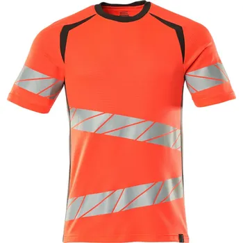 Pánské tričko MASCOT® Triko Hi-vis červená/tmavě antracitová Velikost: 2XL