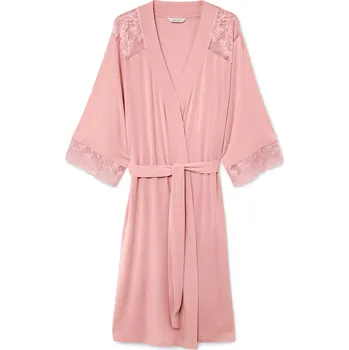 Dámské noční prádlo 705780 - Tchibo - Župan - pro ženy - vel. XL 48/50 - barva: růžová