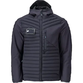 MASCOT® Bunda s kapucí Černá modrá Velikost: 4XL