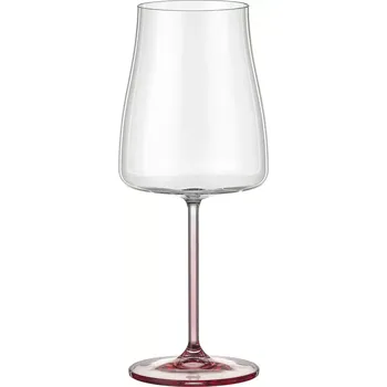 Sklenice BOHEMIA CRISTAL Alex rose Sklenice na víno, objem: 0,60 litru, výška: 237 mm
