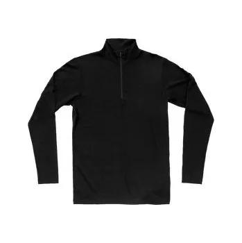 Devold Breeze Plus Merino 200 Zip Neck Men 950A BLACK černá M