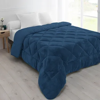 přikrývka Blancheporte Syntetická oboustranná přikrývka 350 g/m2 nám.modrá 220x240 cm