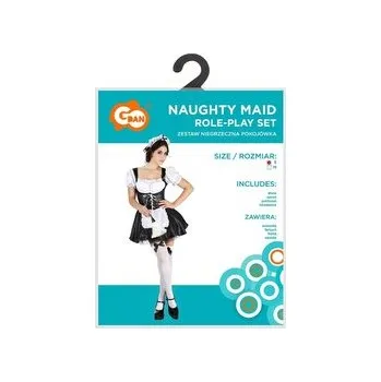 Karnevalový kostým Strój dla dorosłych Niegrzeczna Pokojówka rozm. S