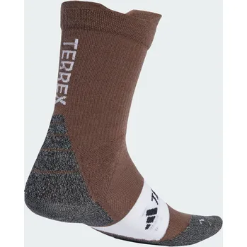 ADIDAS Ponožky Terrex Xperior CLIMAWARM Merino Crew 35/36 BÉŽOVÁ|KHAKI