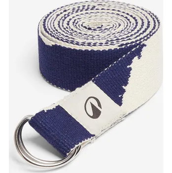 KIMJALY Popruh na jógu 3 m BÍLÁ|MODRÁ