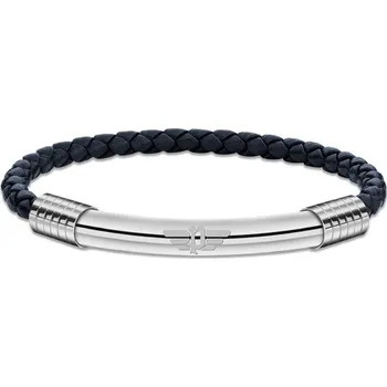 Náramek Pánský náramek Police PEAGB2211503 Kůže Modrá (19 cm)