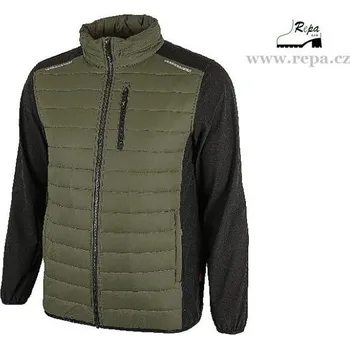 pracovní mikina BENNON IRIS bunda zelená/černá 3XL