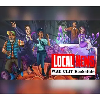 Počítačová hra Local News with Cliff Rockslide