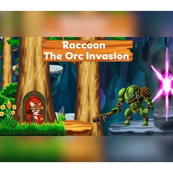 Počítačová hra Raccoon: The Orc Invasion