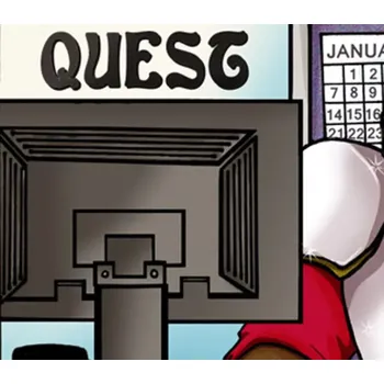 Počítačová hra Cubicle Quest