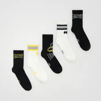 Chlapecké oblečení Reserved - Ponožky Batman 5 balení - černý - 766GQ-99X - 766GQ-99X-K37