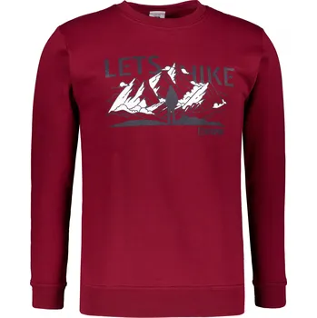 Pánská mikina Pánská mikina ALTISPORT ALM190406 GARNET M