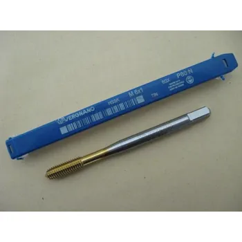 Závitořezný nástroj Tvářecí závitník M6X1 6GX TiN HSSK P 80 N ISO3 Vergnano CSN 223052