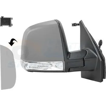Auto zrcátko Vnější zpětné zrcátko VAN WEZEL 1639814