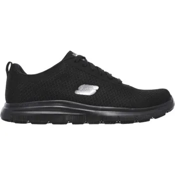 Pánská obuv Pánská vycházková obuv Skechers FLEX ADVANTAGE SR - BENDON 41.5 Černá, Bílá