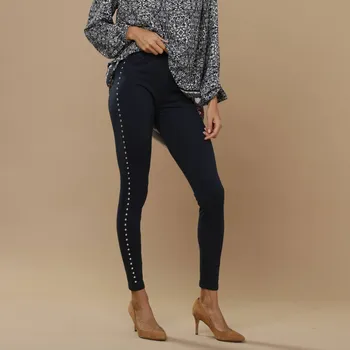 Dámské legíny Legíny se cvočky nám. modrá 42/44