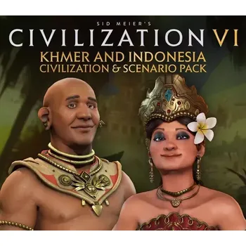 Počítačová hra Sid Meier's Civilization VI - Khmer and Indonesia Civilization & Scenario Pack DLC